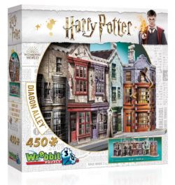 WREBBIT CASSE-TÊTE 3D 450 PIÈCES - CHEMIN DE TRAVERSE HARRY POTTER